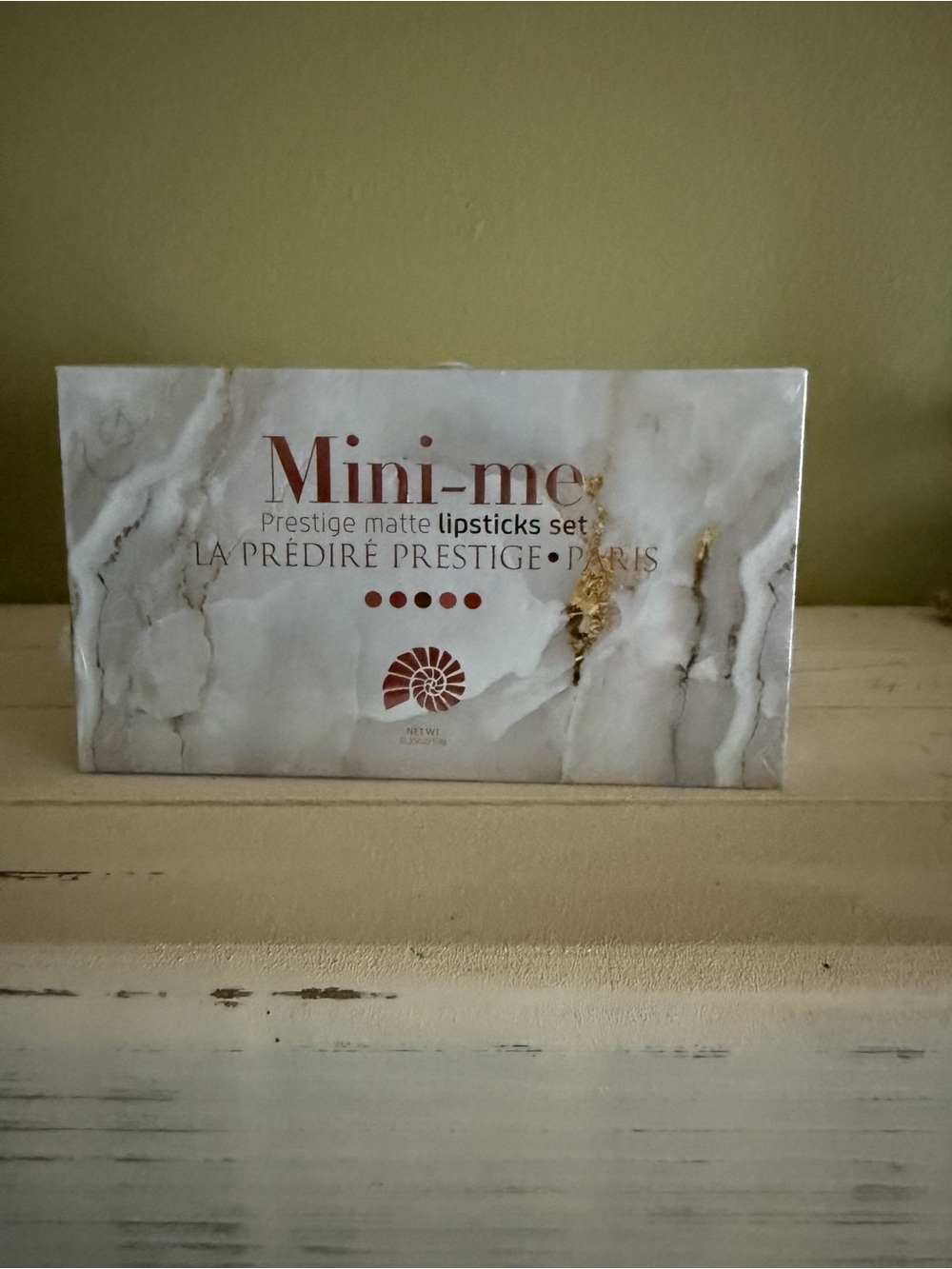 Mini-me is Predire Prestige Matte Lipsticks Set - Marble & Rose Gold